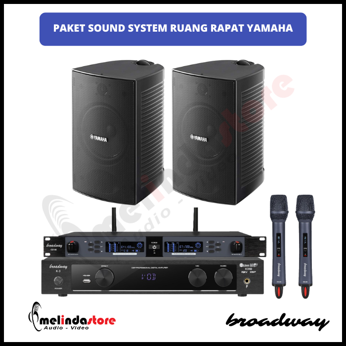 Paket Sound System Ruang Rapat Speaker Yamaha - 25M2